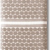 Полотенце Verossa Dots tactille 70x140 (кофе/белый)