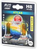 Галогенная лампа AVS Atlas Anti-Fog H8 2шт