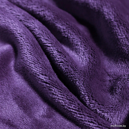 Плед Casa Conforte Royal Flannel 150x200 6155362 (фиолетовый)