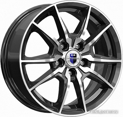 Литые диски K&K Адамар 16x6.5&quot; 5x112мм DIA 57.1мм ET 46мм Алмаз черный