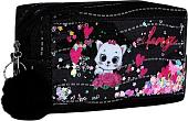 Косметичка Sima-Land Кот и сердечки. На молнии 9634968 (черный)