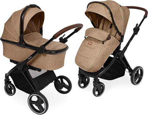 Универсальная коляска Nuovita Edel (2 в 1, кофейный)