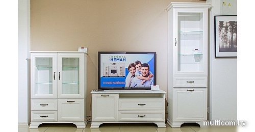 Тумба Неман мебель Юнона МН-132-19 (белый текстурный)