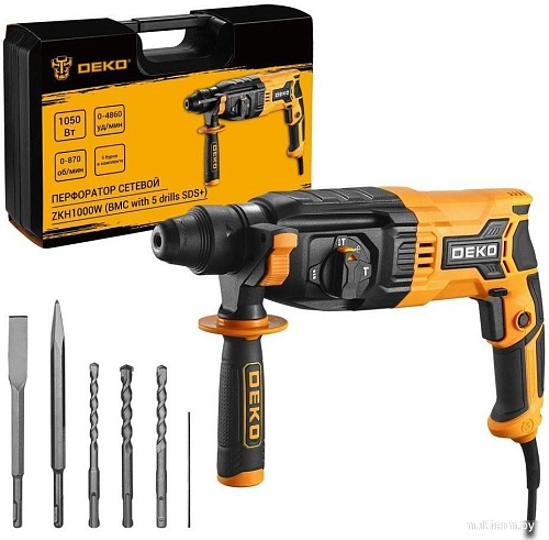 Перфоратор Deko ZKH1000W 084-1014 (кейс)