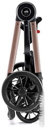 Универсальная коляска CAM Posh (2 в 1, розовый/рама розовое золото)