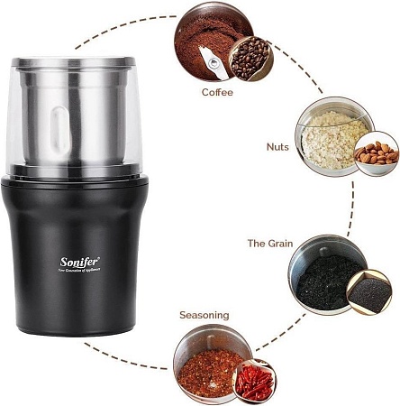 Электрическая кофемолка Sonifer SF-3527