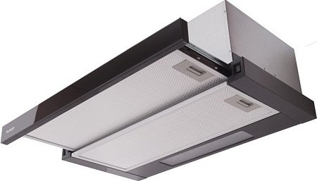 Кухонная вытяжка DACH Stela 2 full glass 60 (черный)