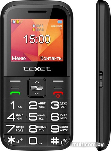 Мобильный телефон TeXet TM-B418 (черный)