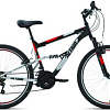 Велосипед Altair MTB FS 26 1.0 р.18 2021 (черный/красный)
