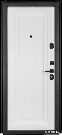 Металлическая дверь Guard MG75 МДФ/МДФ 87х205 правая (серый/белый ясень)