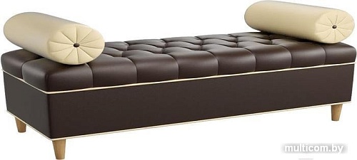 Банкетка Mebelico Глория 1 экокожа коричневый