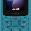Мобильный телефон Nokia 105 4G Dual SIM (бирюзовый)