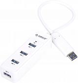 USB-хаб Orico W5PH4-U3-WH [OR0109]