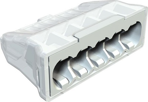 Клемма OBO Bettermann 61 525 LGR 5-контактная 2054507