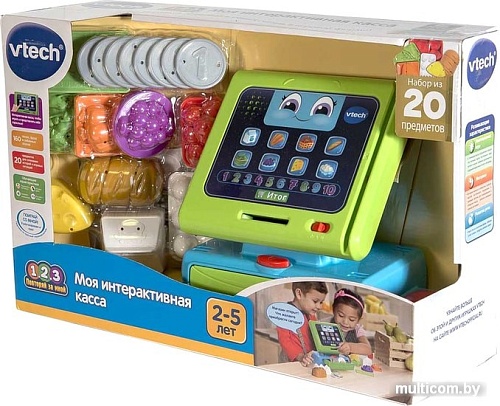 Интерактивная игрушка VTech Моя интерактивная касса 80-81673R