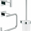 Набор для туалета Grohe Essentials Cube 40757001 (хром)