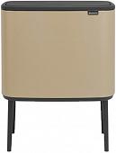 Brabantia Bo Touch Bin 3x11 л (шампань)