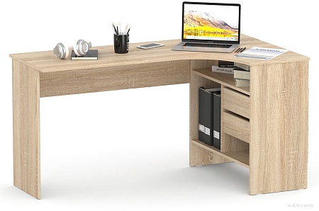 Стол Сокол СПМ-25 (правый, дуб сонома)