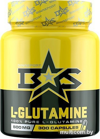 L-глютамин Binasport L-Glutamine (300 капсул)