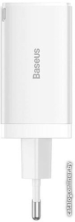 Сетевое зарядное Baseus GaN5 Pro Fast Charger 2C+U 65W (белый)