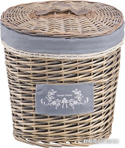 Корзина Natural House Лен EW-18S (серый)