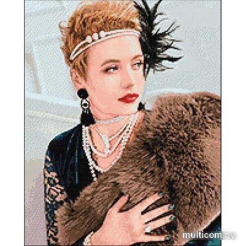 Алмазная мозаика Wizardi Грация 2WD3007