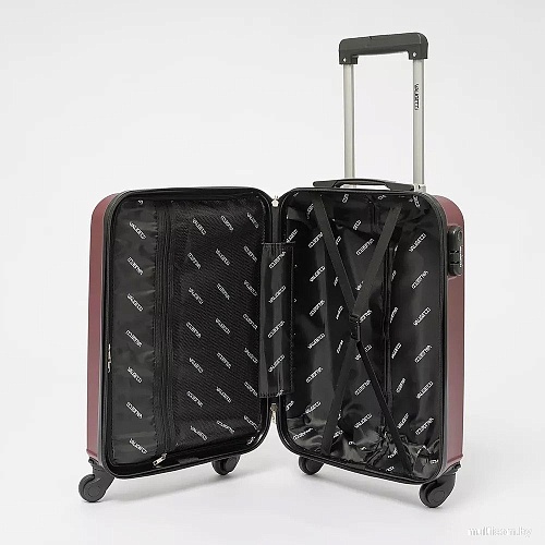 Чемодан-спиннер VALIGETTI 340-1602/5-20BRD (бордовый)