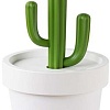 Корзина для бумаг Qualy Cactrash QL10278-WH-GN (белый/зеленый)