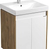 Акватон Тумба с умывальником Сканди Doors 55 1A2788K0SDZ90 (белый/дуб рустикальный)