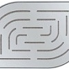 Верхний душ Jaquar Maze OHS-CHR-85859M