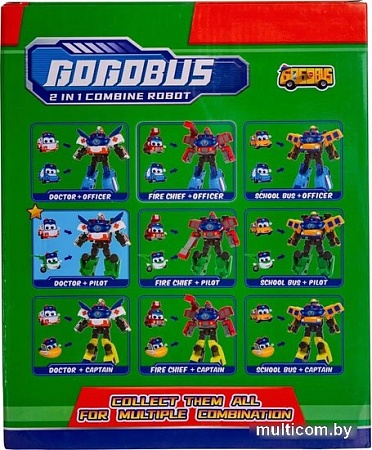 Трансформер GoGo Bus Доктор и пилот 2 в 1 YS4013H