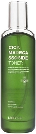 Lebelage Тонер для лица Cica Madecassoside С экстрактом центеллы азиатской и мадекассоси 120 мл