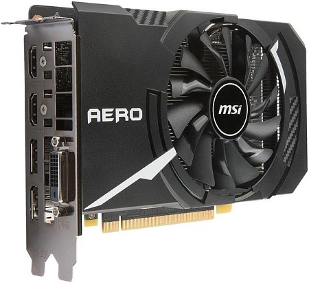 Видеокарта MSI GeForce GTX 1060 Aero ITX OC 6GB GDDR5 [GTX 1060 AERO ITX 6G OC]