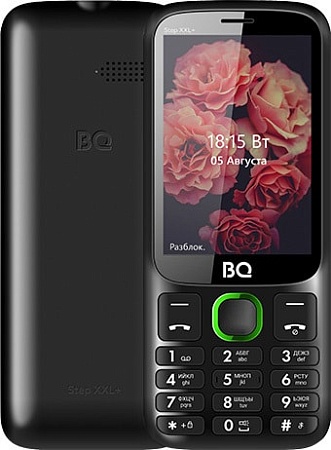 Мобильный телефон BQ-Mobile BQ-3590 Step XXL+ (черный/зеленый)