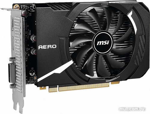 Видеокарта MSI GeForce GTX 1630 Aero ITX 4G OC