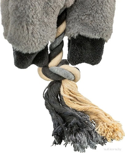 Игрушка для собак Trixie Ослик на веревке 36099