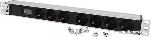 Блок розеток ЦМО R-32-7S-Am-440-K (7 розеток, без шнура)