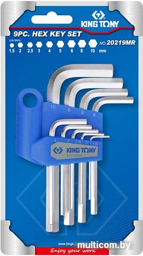 Набор ключей King Tony 20219MR (9 предметов)