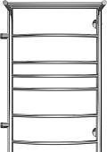 Полотенцесушитель Granula Евро 50x80 с полкой (боковое подключение, левое)