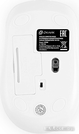 Мышь Oklick 509MW (белый)