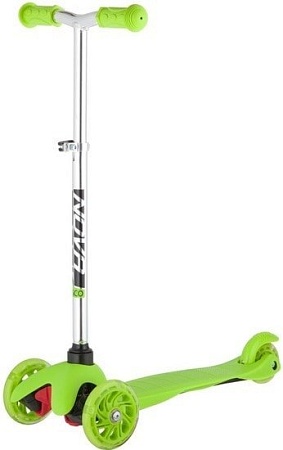 Самокат Novatrack Disco-Kids Basic 120H.DISCOKIDS.GN20 (зеленый)