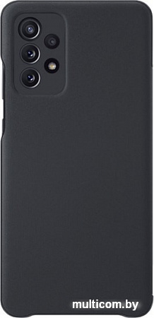 Чехол Samsung S View Wallet Cover для Samsung Galaxy A72 (черный)