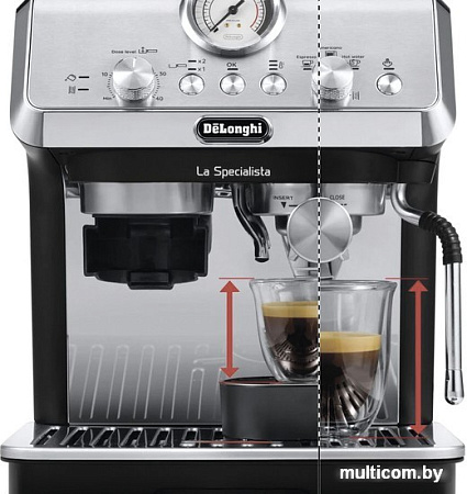 Эспрессо кофемашина DeLonghi La Specialista Arte Manual EC9155.MB