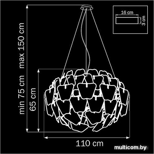 Люстра Lightstar 808030