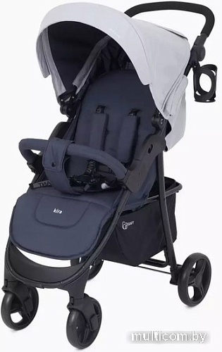 Коляска прогулочная «книга» Rant Kira Basic RA090 (серый)