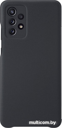 Чехол Samsung S View Wallet Cover для Samsung Galaxy A72 (черный)