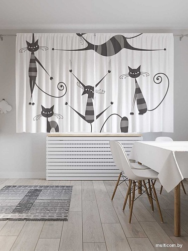 JoyArty Полосатые коты p_25249 (145x180)