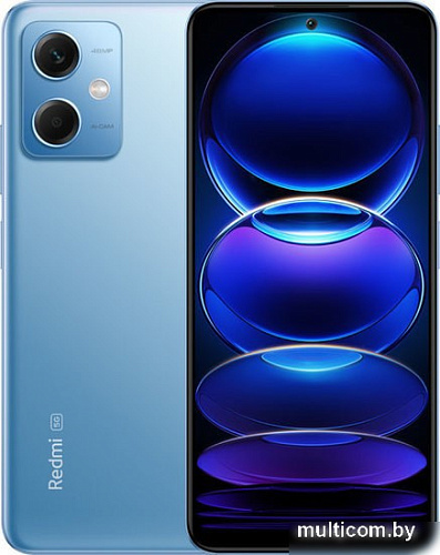 Смартфон Xiaomi Redmi Note 12 5G 8GB/128GB китайская версия (синий)