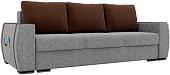 Диван Лига диванов Брион 101775 (серый/коричневый)