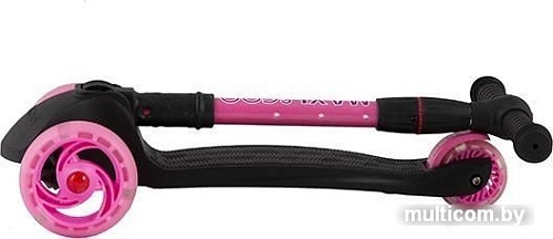 Трехколесный самокат Maxiscoo Baby Delux MSC-B072001D (черный/розовый)